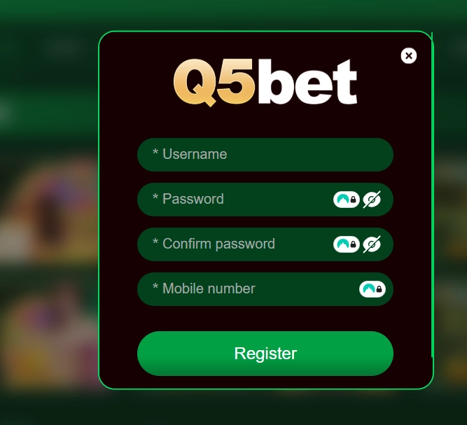 Q5bet Game login