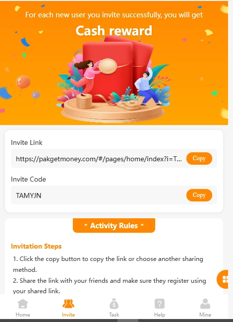 Pakgetmoney download